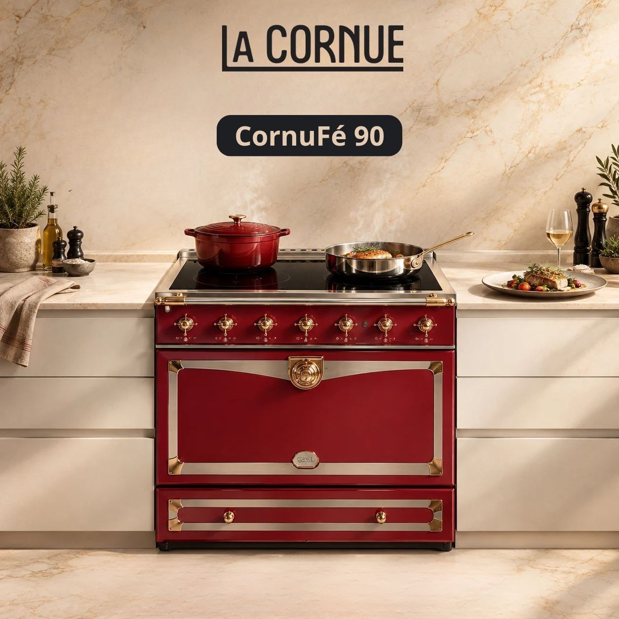 La Cornue CornuFé Albertine - cuisiniste 95
